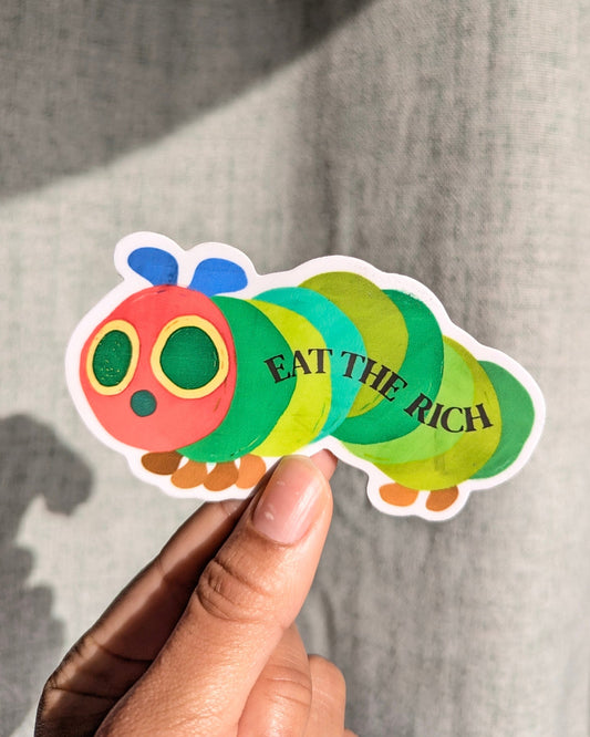 Caterpillar Sticker