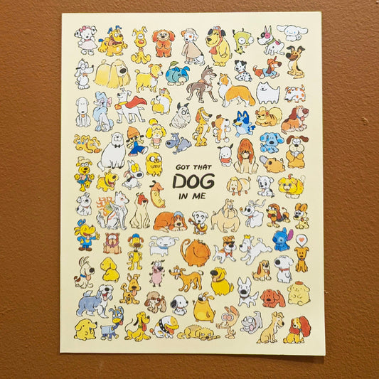 Dogs Art Print