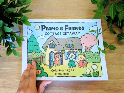 Peamo & Friends Coloring Book