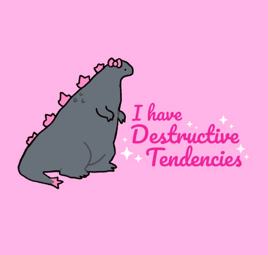 Godzilla Sticker