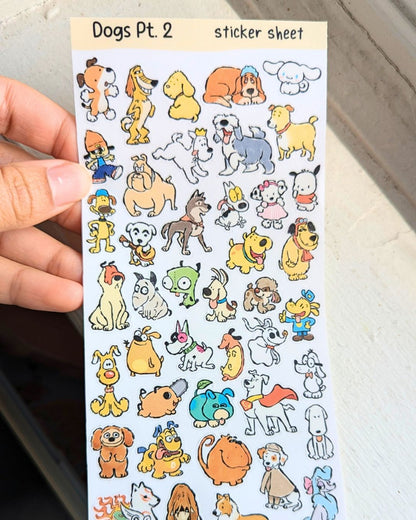 Dogs Sticker Sheet - Part 2
