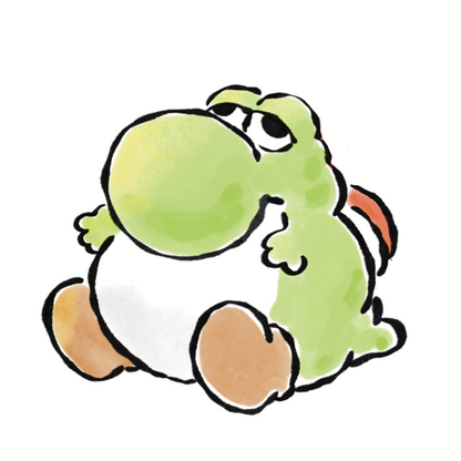 Beeg Yoshi Sticker