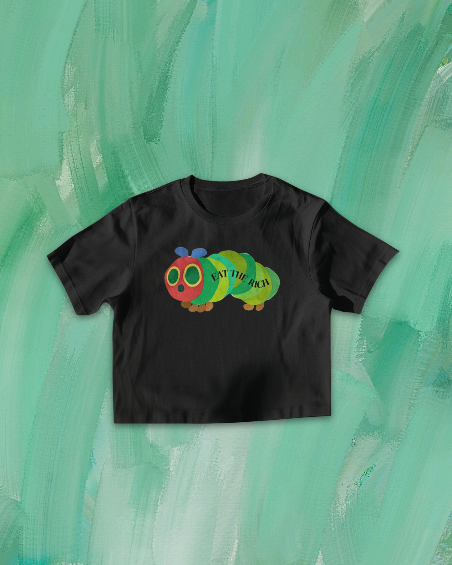 Caterpillar Crop Tee