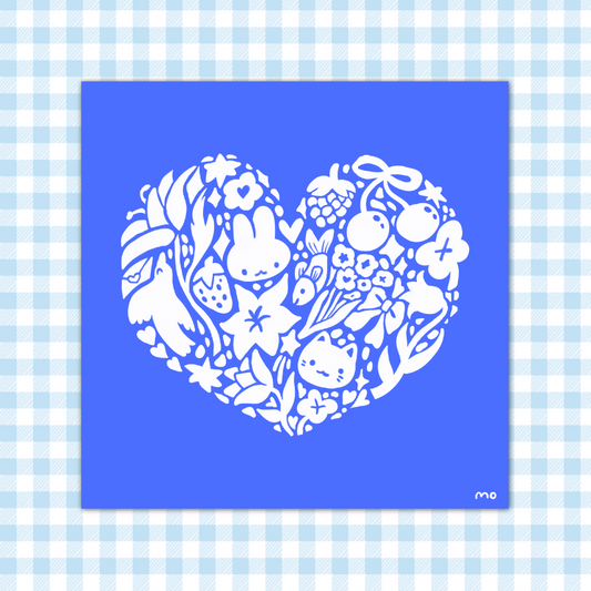 Nature Heart Mini Print