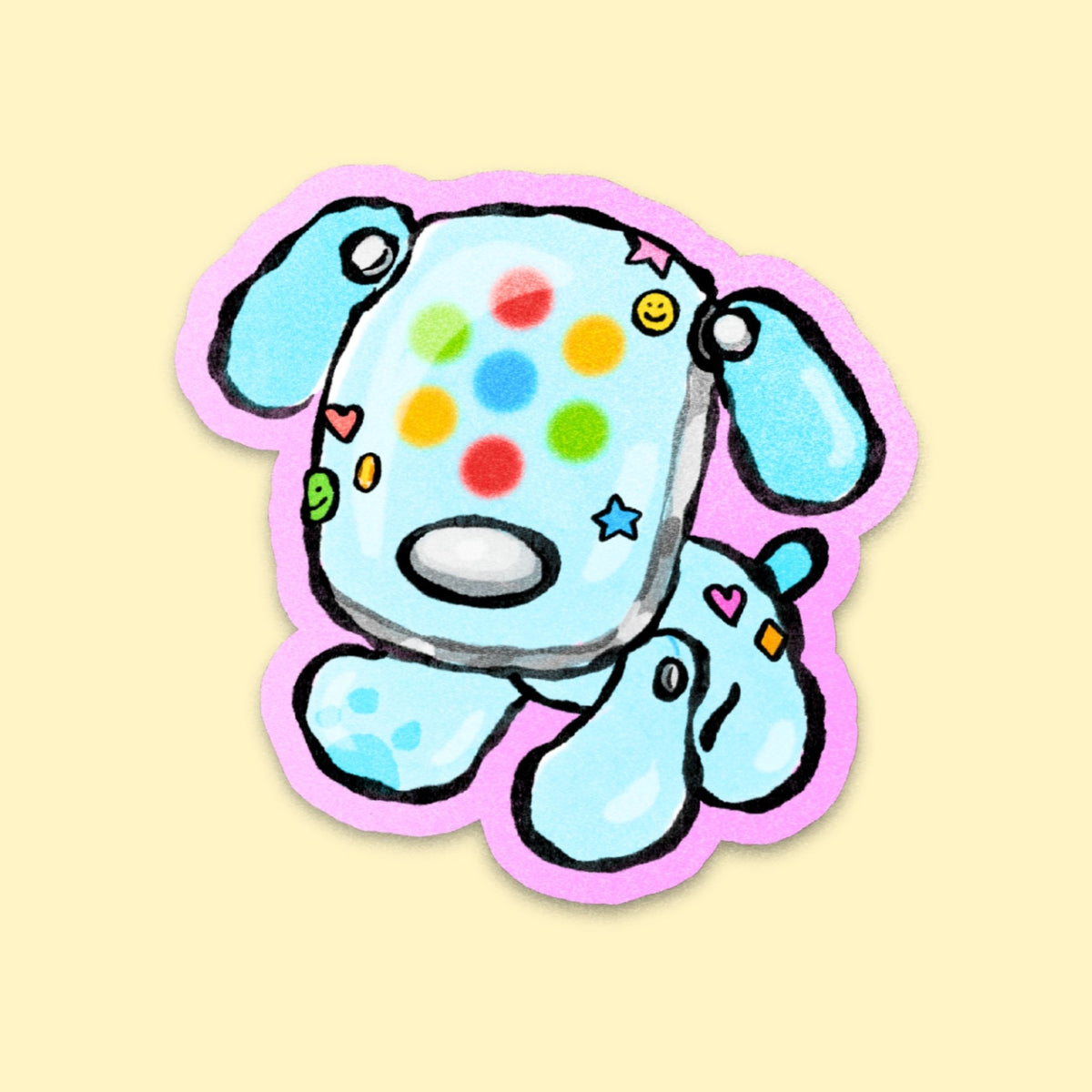 Robo Dog Sticker