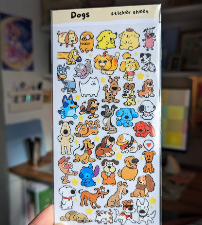 Dogs Sticker Sheet
