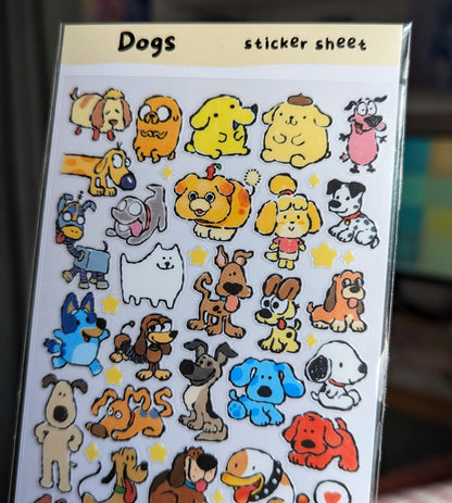 Dogs Sticker Sheet