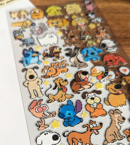 Dogs Sticker Sheet