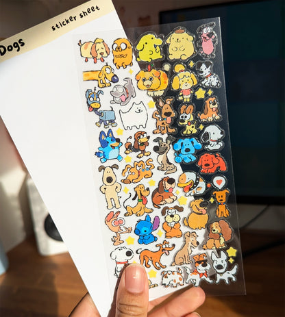 Dogs Sticker Sheet