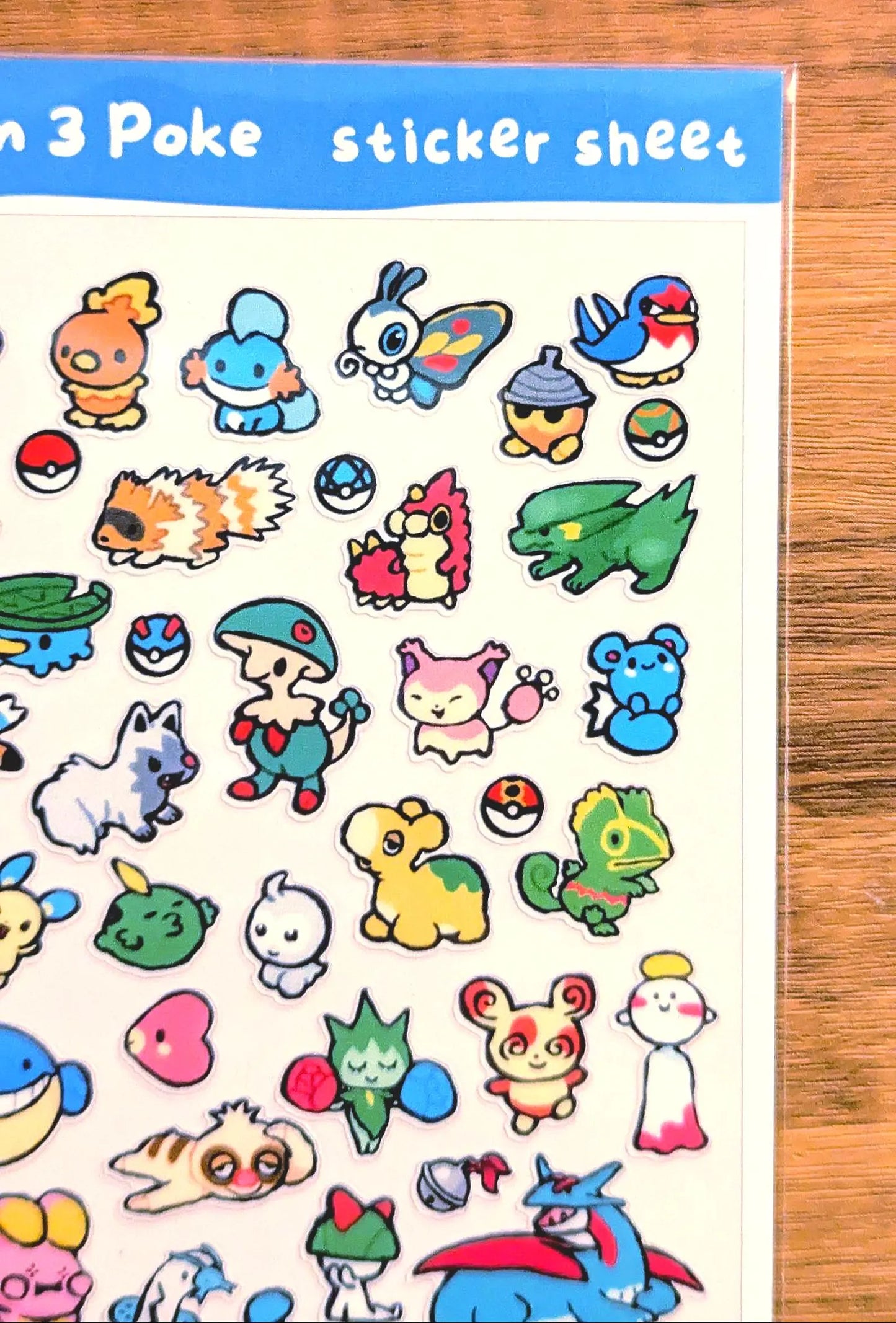 Gen 3 Sticker Sheet