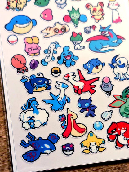 Gen 3 Sticker Sheet