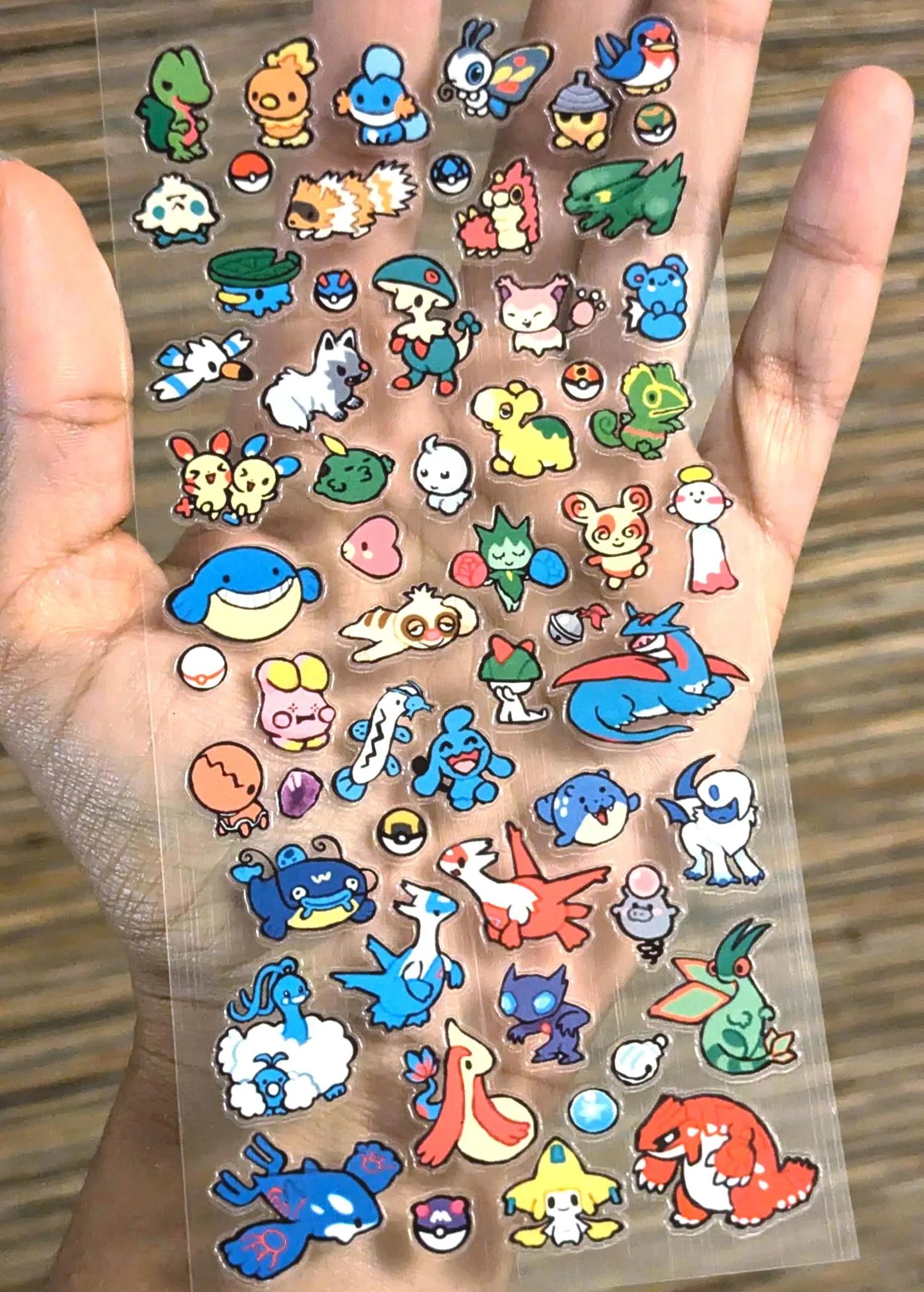 Gen 3 Sticker Sheet