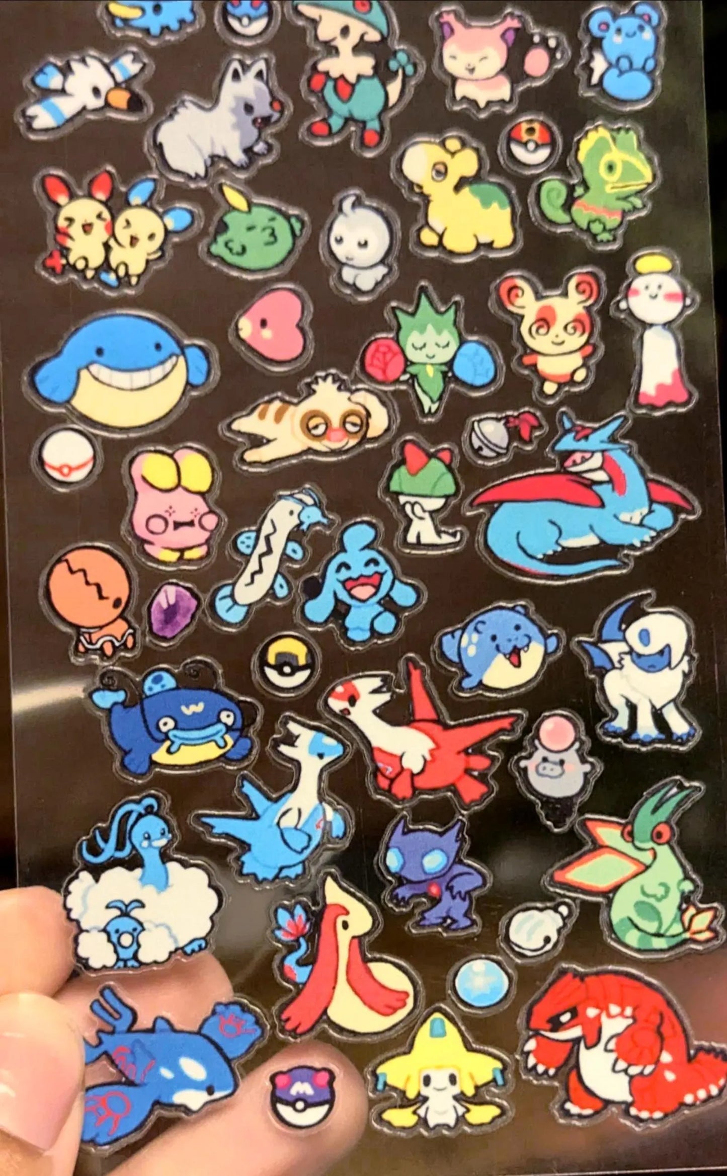 Gen 3 Sticker Sheet