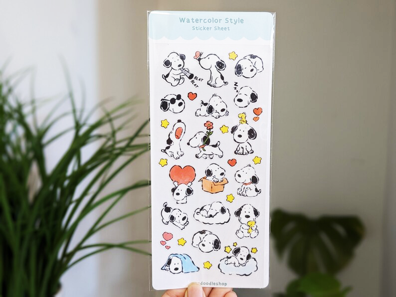 Little Dog Sticker Sheet