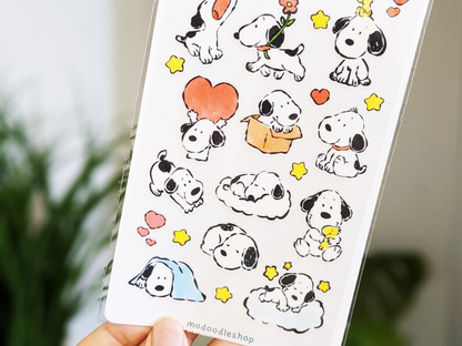 Little Dog Sticker Sheet